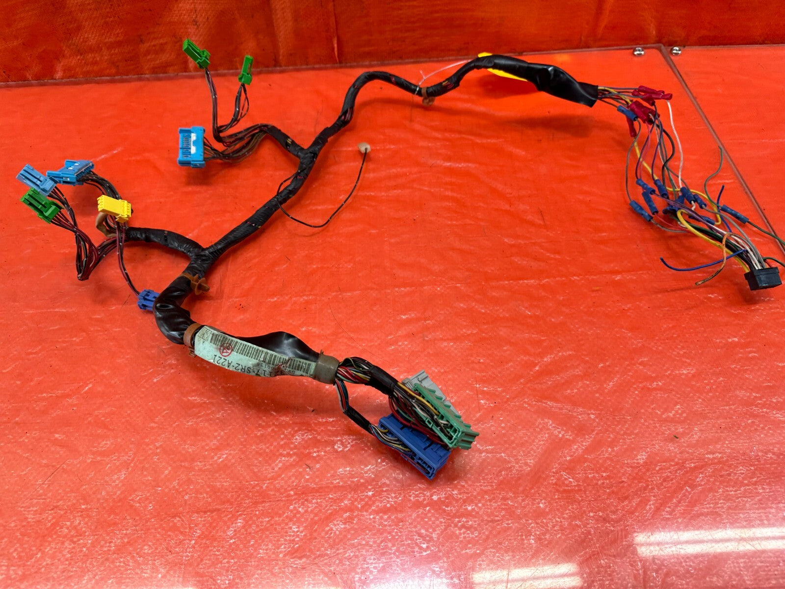 1994 94 HONDA DEL SOL SI  INSTRUMENT GAUGE CLUSTER WIRING HARNESS WIRE LOOM 2275