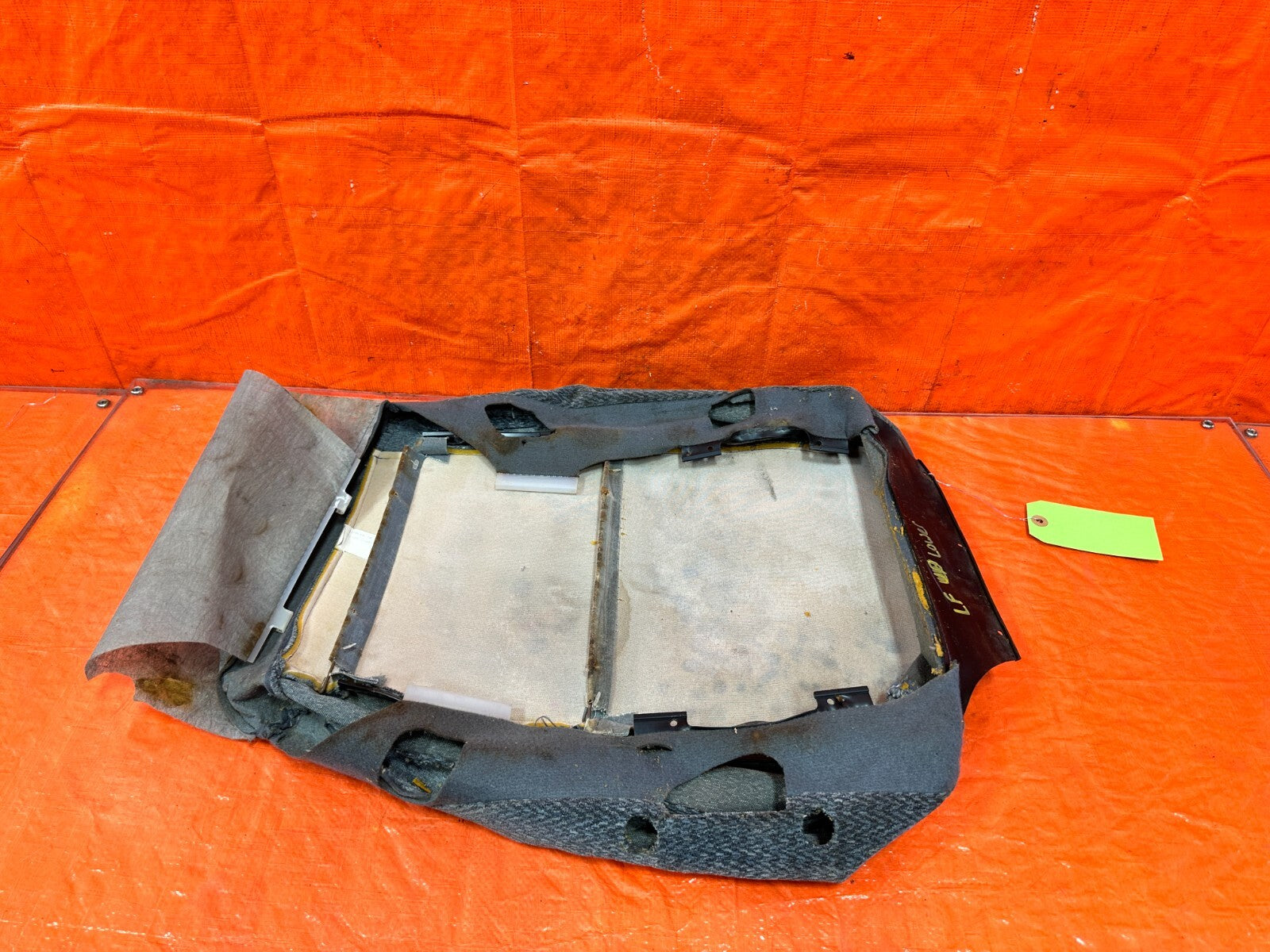 96 00 HONDA CIVIC SEDAN 4D   DRIVER LEFT FRONT LOWER SEAT SKIN WRAP   OEM #2971