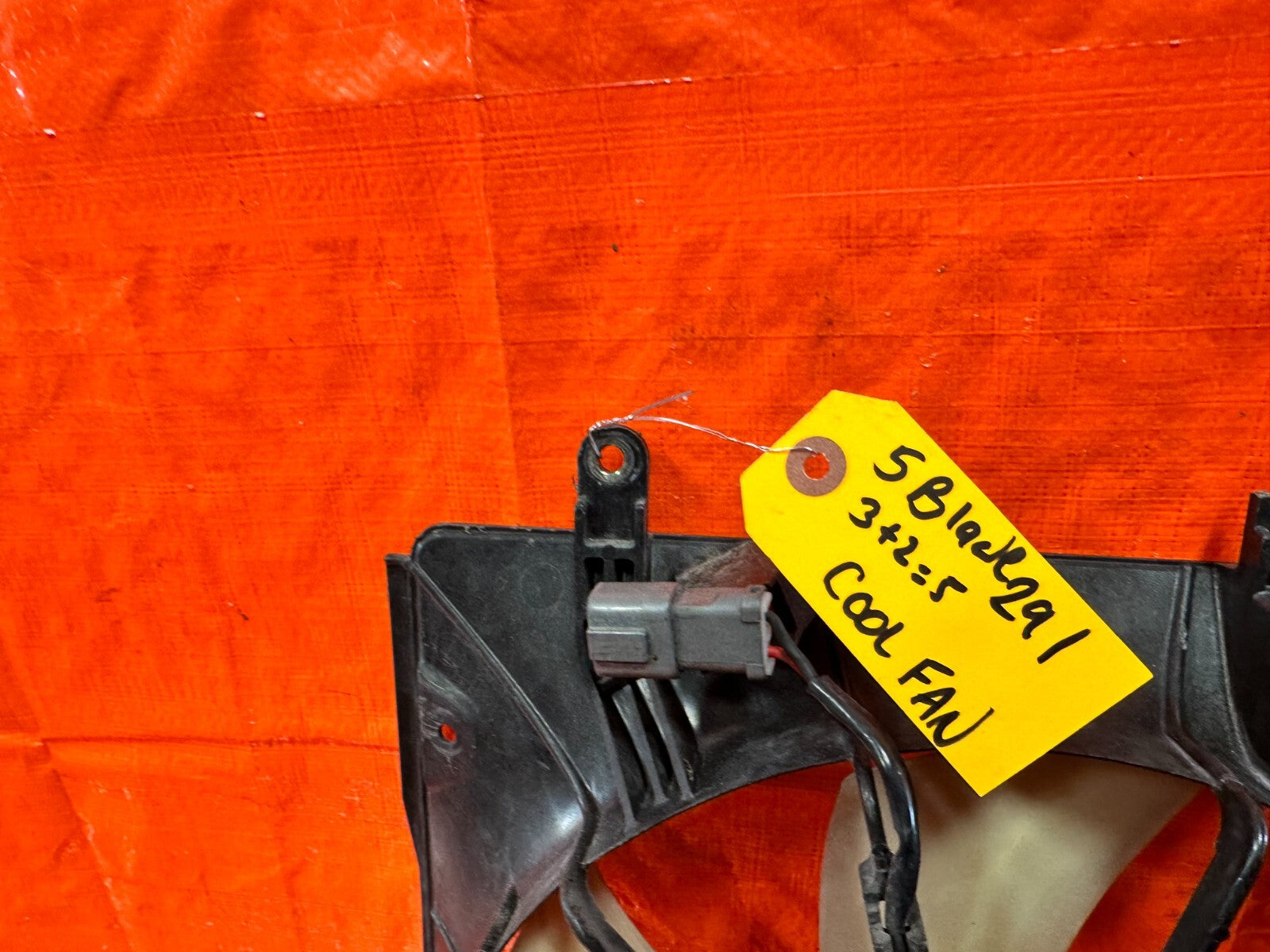 OEM 2005 05 ACURA TSX   RADIATOR COOLING FAN   5 FIVE BLADE MODEL   OEM 2914