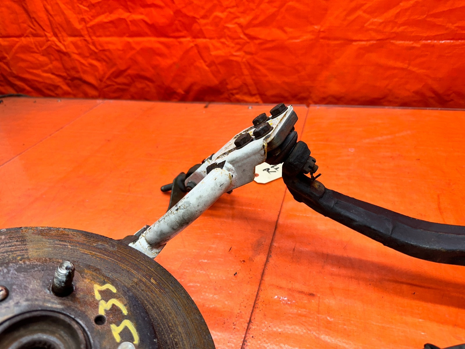 92 95 HONDA CIVIC EX   FRONT KNUCKLE SPINDLE BRAKE CONVERSION CALIPERS OEM #33311