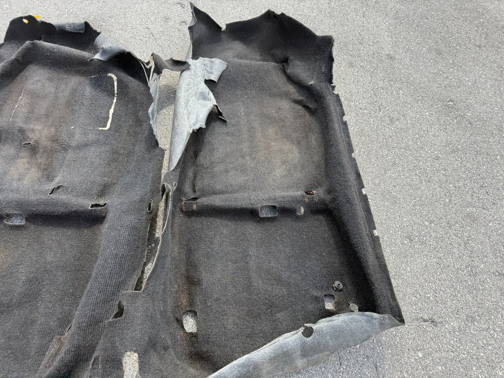 93 97 HONDA DEL SOL   INTERIOR FLOOR CARPET RUG MAT   BLACK IN COLOR   OEM #2955