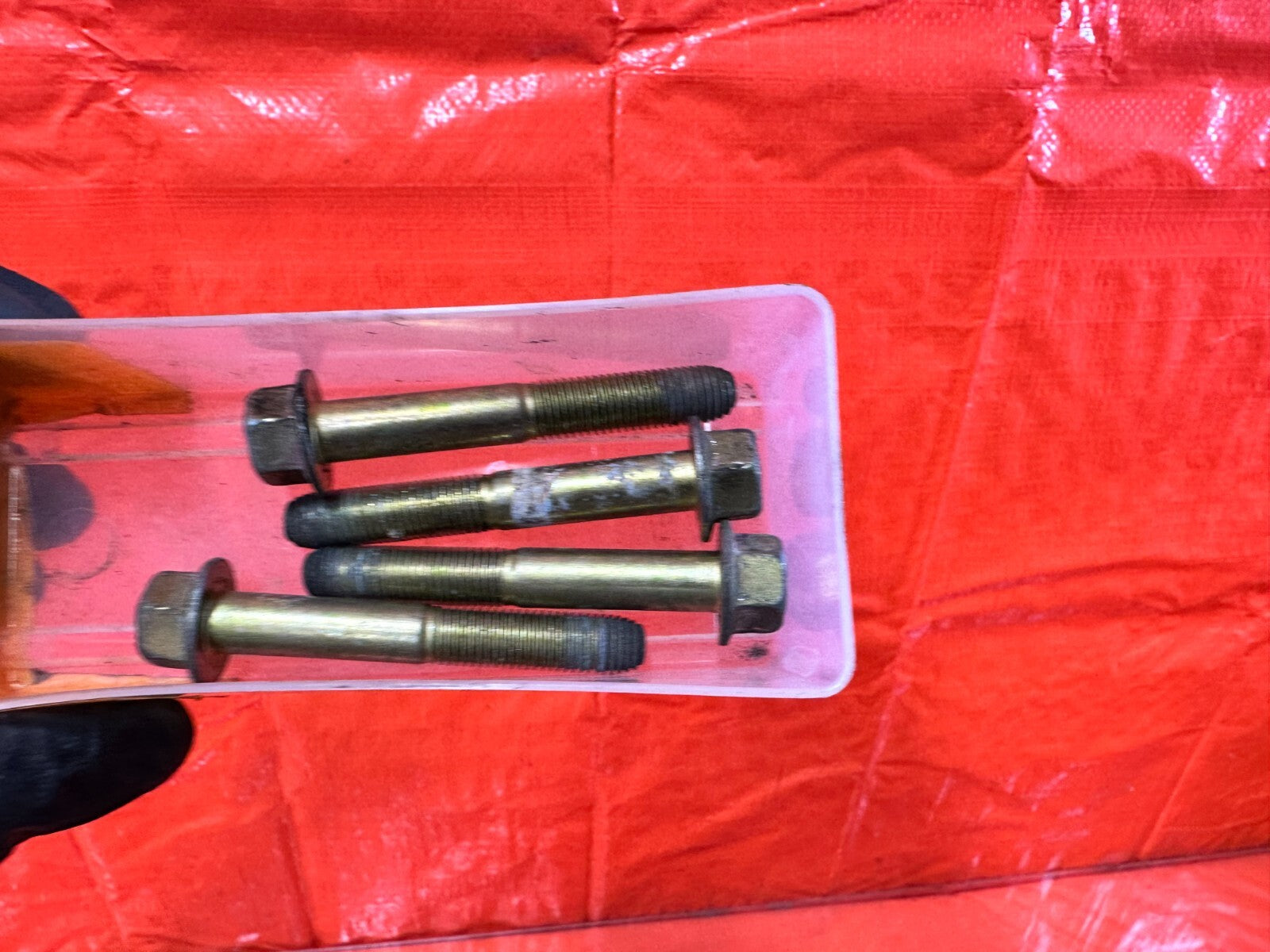 96 00 HONDA CIVIC   FRONT UPPER CONTROL ARM BOLTS HARDWARE   OEM #2972