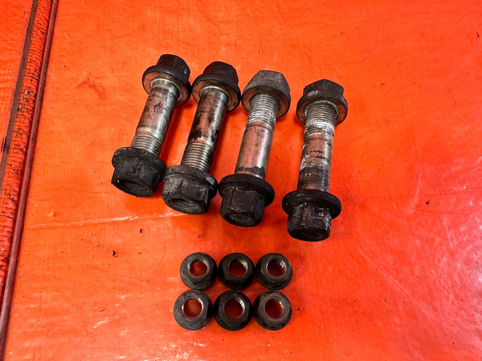 02 06 ACURA RSX   FRONT SHOCK MOUNTING BOLT SET BOLTS HARDWARE   OEM #3150