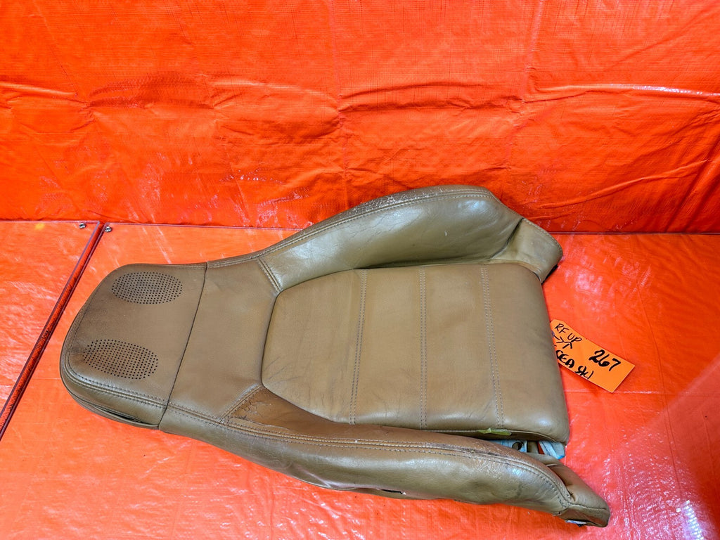 1993 93 MAZDA MX 5 MIATA   PASSENGER RIGHT FRONT UPPER SEAT SKIN WRAP COVER 2674