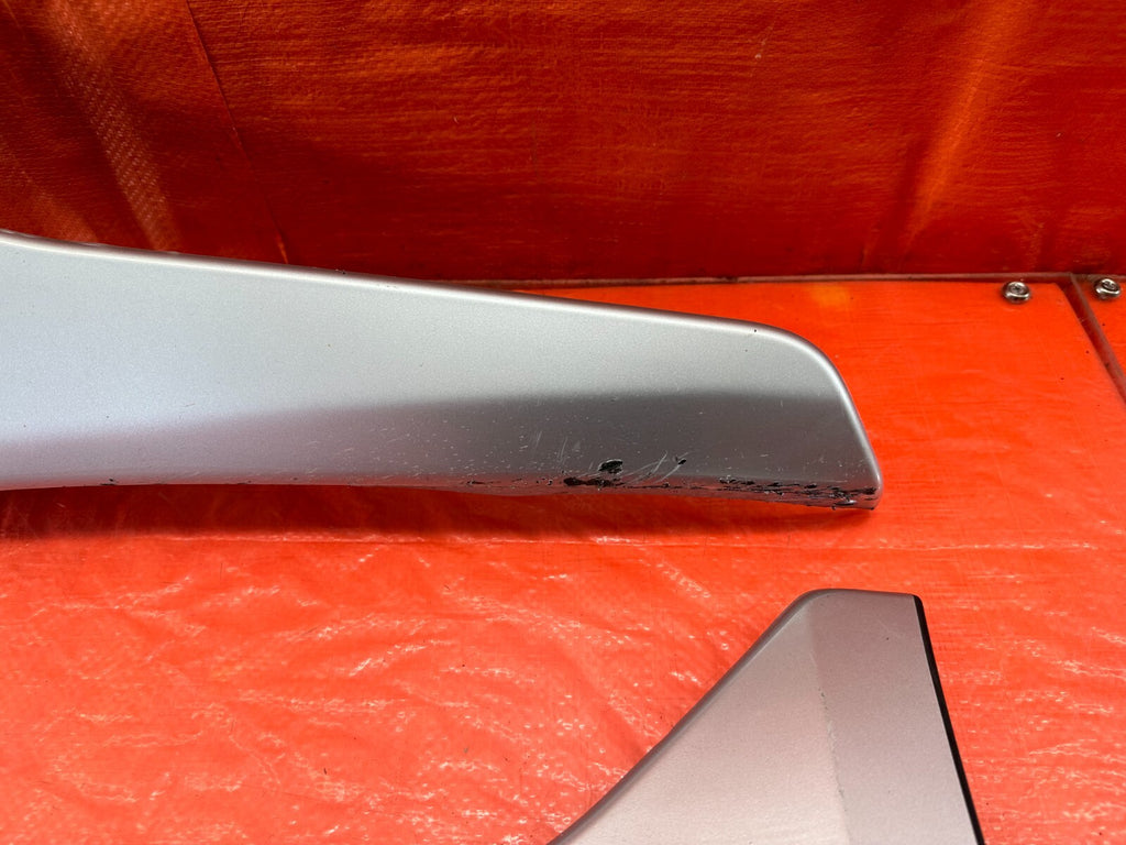 14 16 INFINITI Q50   REAR BUMPER   MUD FLAPS SPLASH GUARDS   LEFT RIGHT OEM #2228