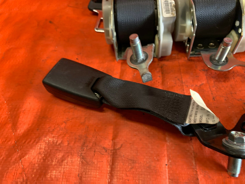 OEM 2008 08 HONDA CIVIC SI COUPE   COMPLETE REAR SEAT BELT SET LEFT RIGHT CENTER2