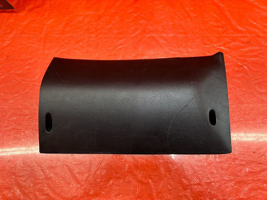 90 93 ACURA INTEGRA 2D   UNDER DASH BLOWER MOTOR COVER TRIM   BLACK   OEM #1890