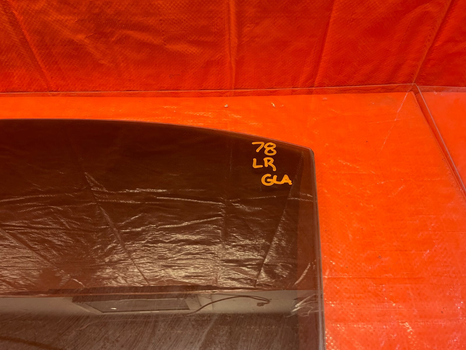 08 11 LANCER EVOLUTION X 10   WINDOW GLASS   DRIVER LEFT REAR SIDE   OEM 783