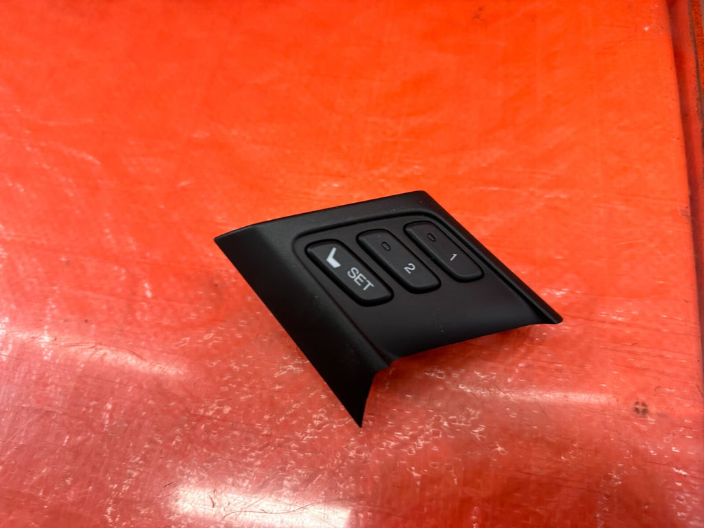 09 14 ACURA TSX   SEAT MEMORY SWITCH   DRIVER LEFT SIDE  OEM FACTORY #2332