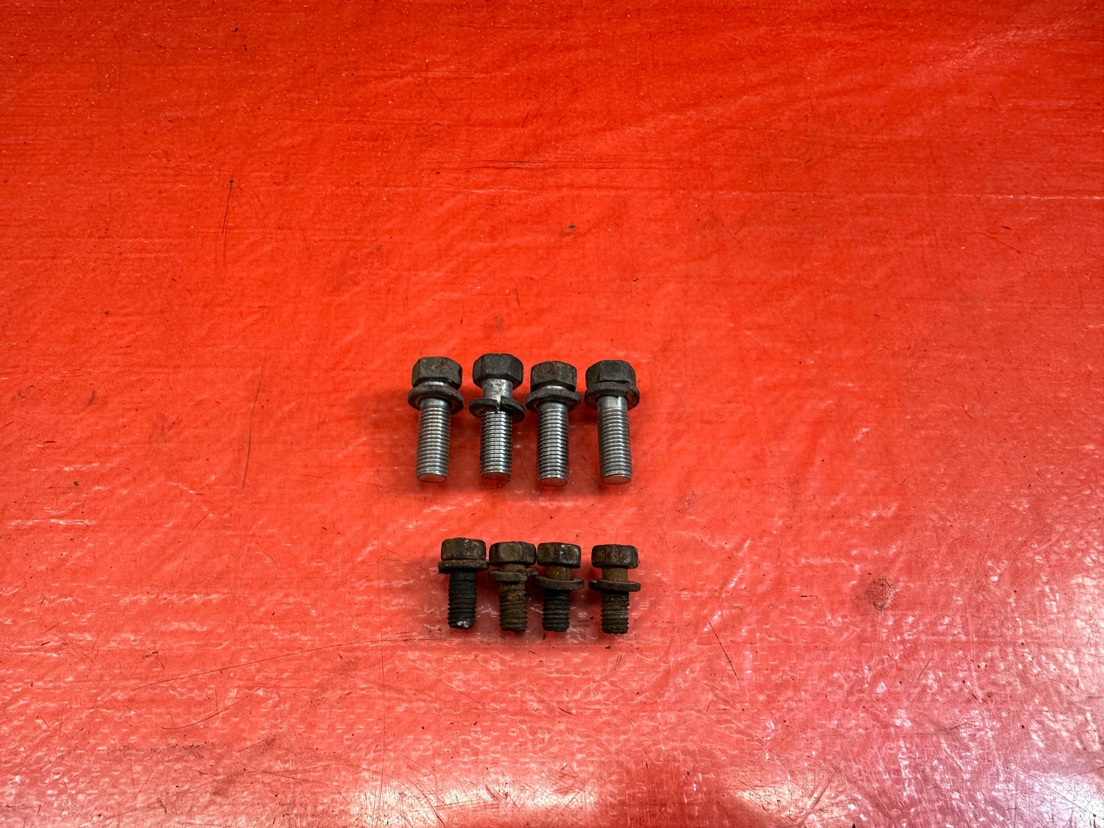 08 15 LANCER EVOLUTION X EVO 10   REAR SWAY STABILIZER BOLTS HARDWARE   OEM #2178