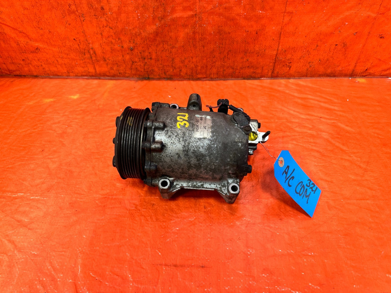 09 14 ACURA TSX 2.4L   K24Z3   HVAC AIR CONDITIONG AC COMPRESSOR PUMP   OEM #3210