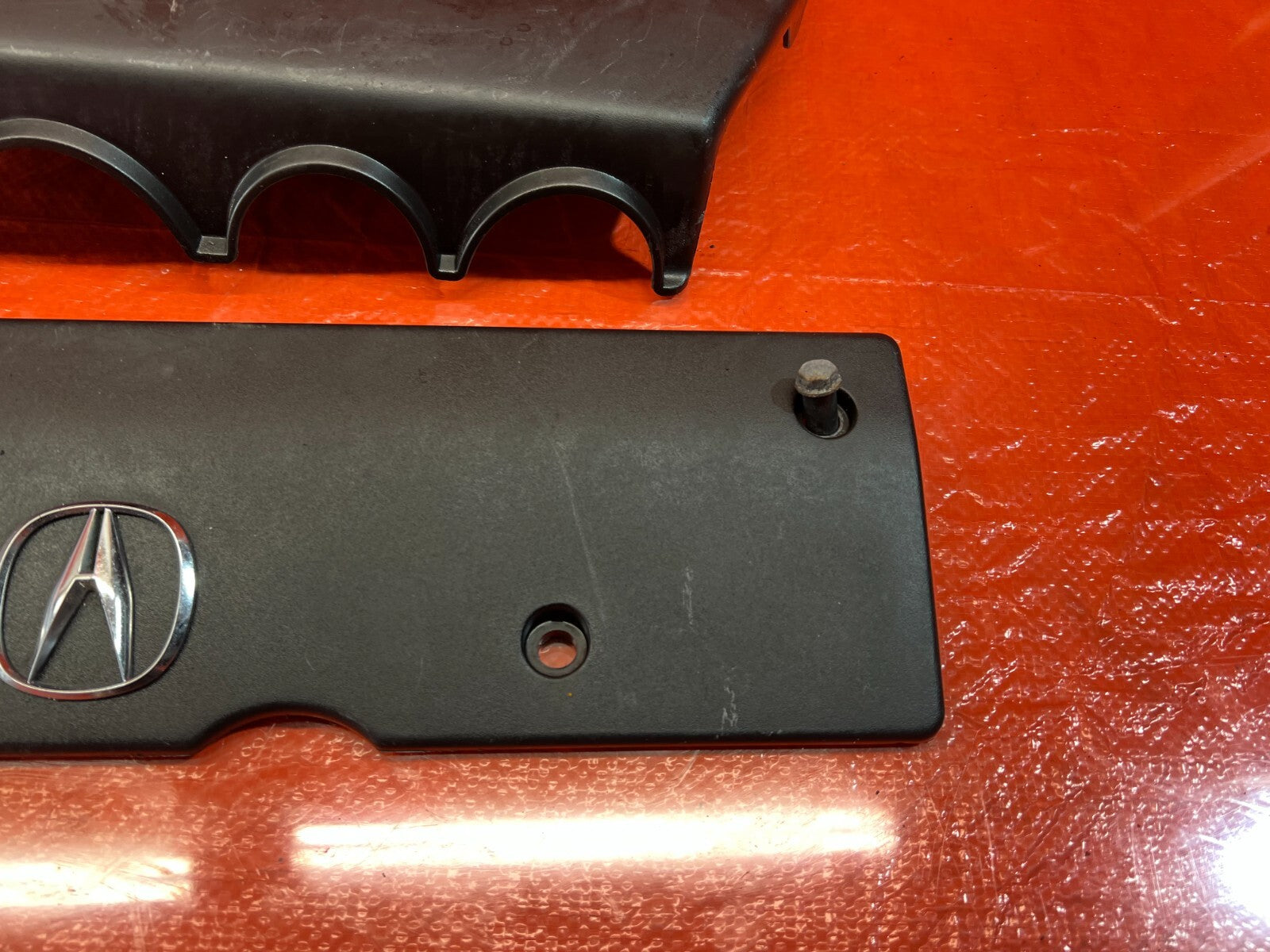 2010 ACURA CSX iTECH INTAKE MANIFOLD & COIL PACK SPARK PLUG COVER TRIM OEM #1554