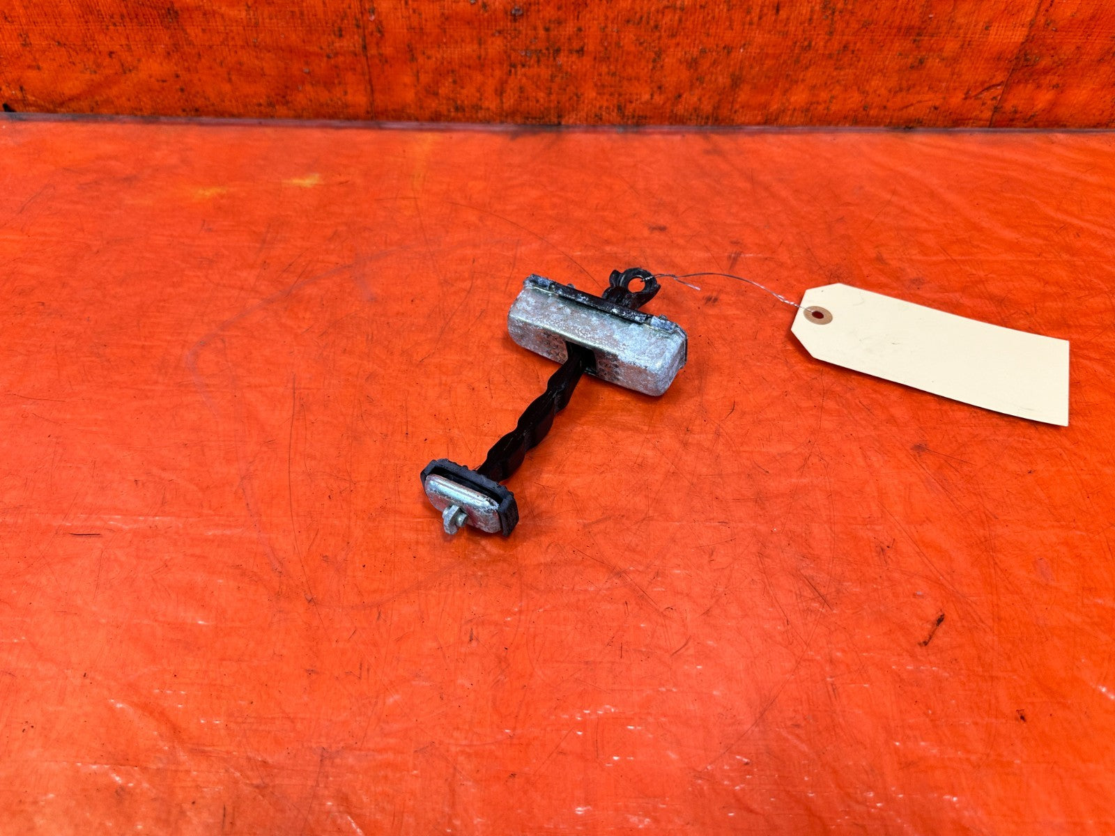 04 08 ACURA TSX RIGHT PASSENGER FRONT DOOR CHECKER STOP STRAP OEM #3304