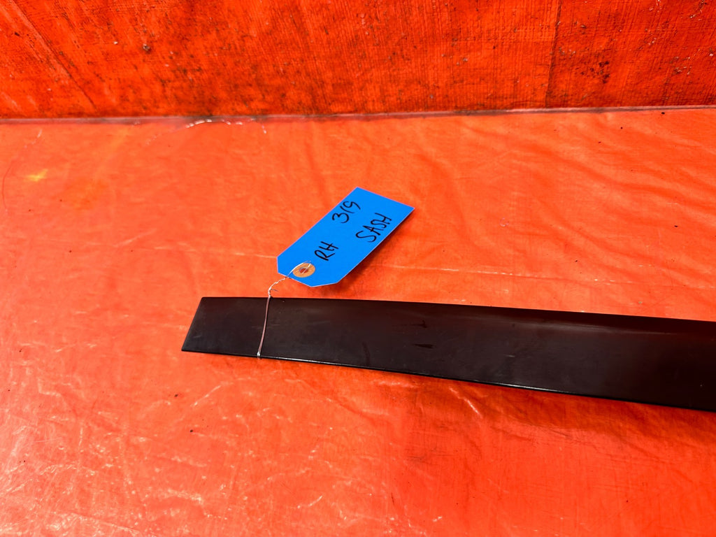 96 00 HONDA CIVIC COUPE   PASSENGER RIGHT FRONT DOOR SASH TRIM MOLDING   OEM 3193