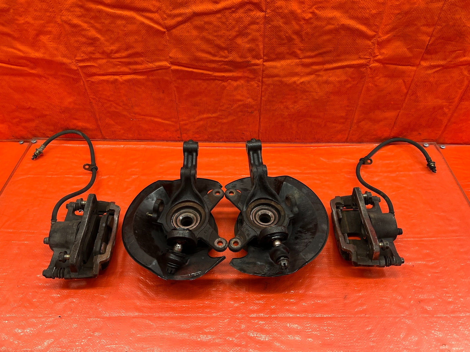 EP3 HONDA CIVIC SI   4x100 FRONT SPINDLE KNUCKLE CONVERSION   LEFT RIGHT OEM 17619