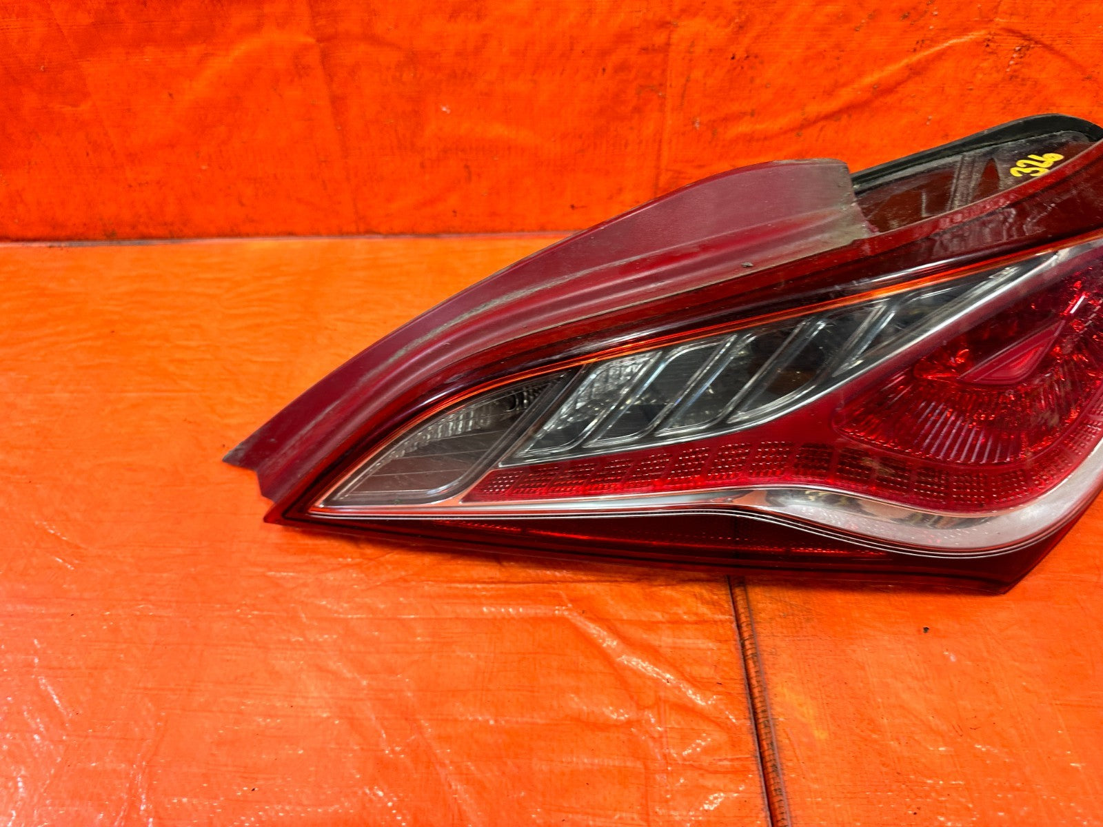 13 16 HYUNDAI GENESIS COUPE   PASSENGER RIGHT TAIL LIGHT LAMP OEM FACTORY #3266