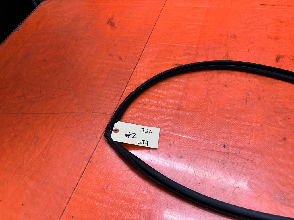 97 01 HONDA PRELUDE 2.2L DRIVER LEFT DOOR WINDOW UPPER WEATHER STRIP OEM #33611