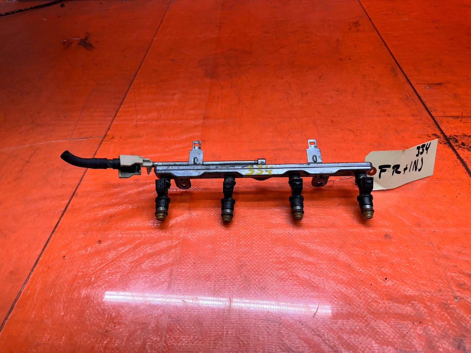 13 15 HONDA CIVIC SI 2.4L K24Z7 FUEL RAIL TUBE W/ INJECTORS ASSEMBLY OEM #3340