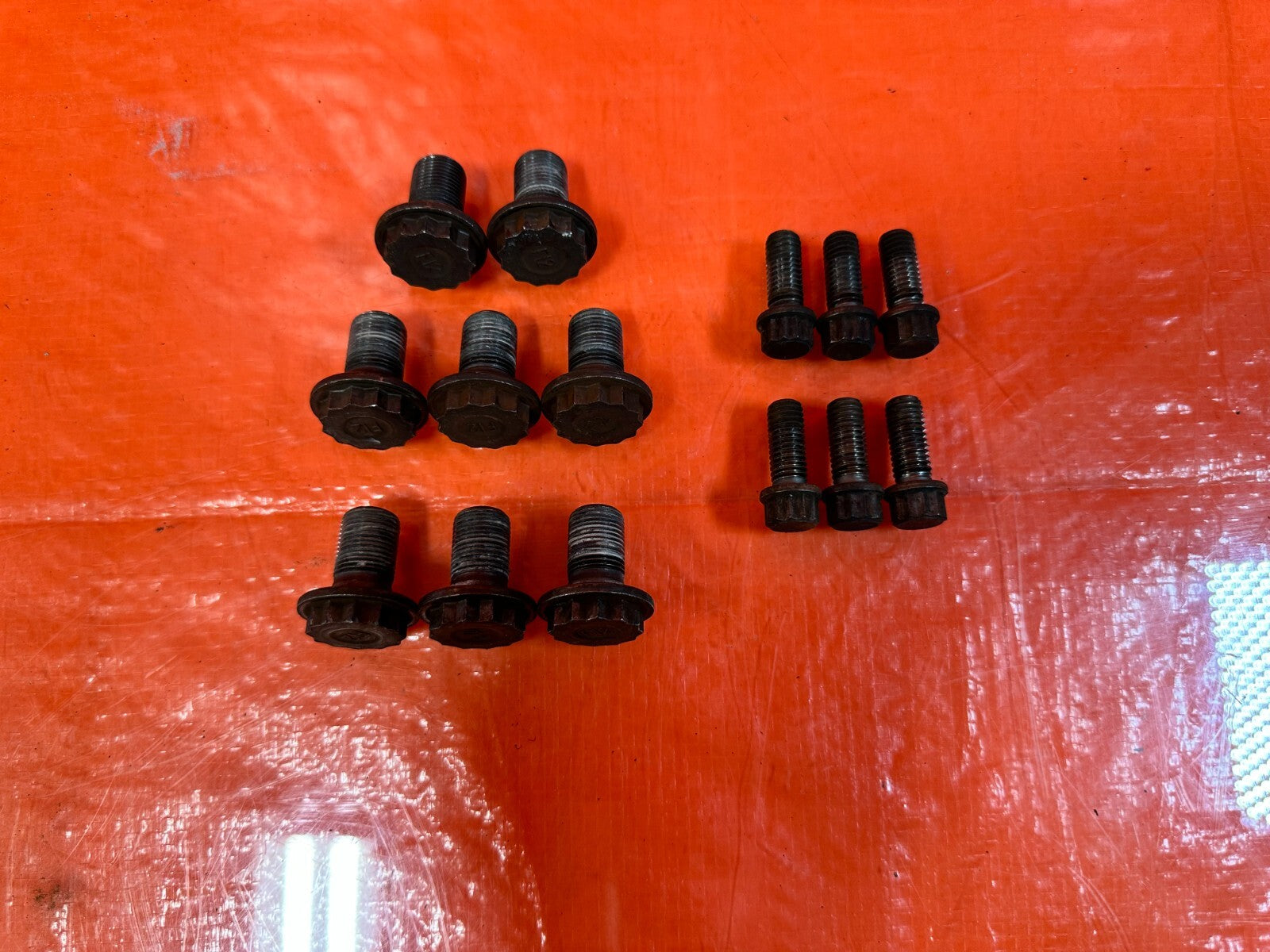 02 06 ACURA RSX   K20A2 K20A1 K20Z3 CLUTCH FLYWHEEL BOLTS   OEM FACTORY #2714