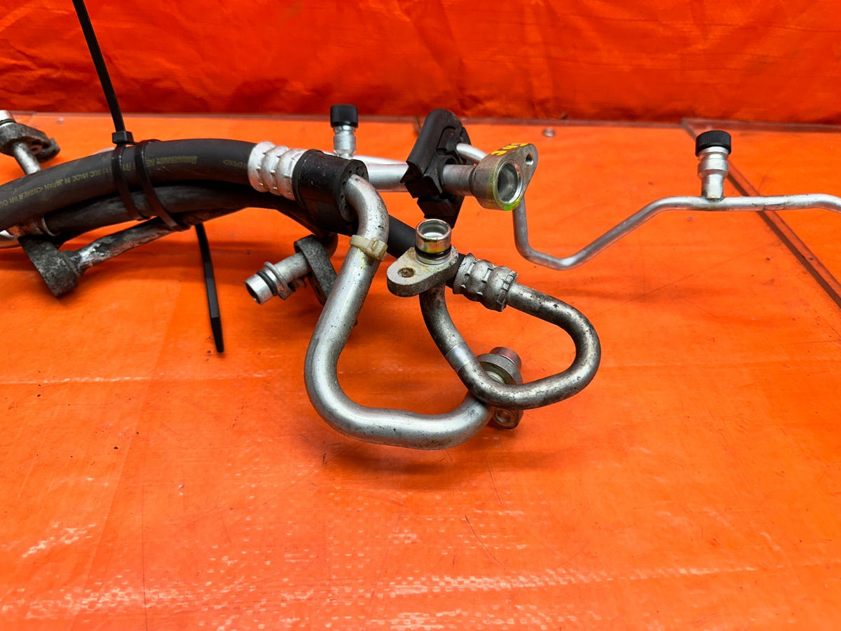 14-15 INFINITI Q50 3.7L AWD A/C AIR CONDITIONING REFRIGERANT HOSES LINES SET #347