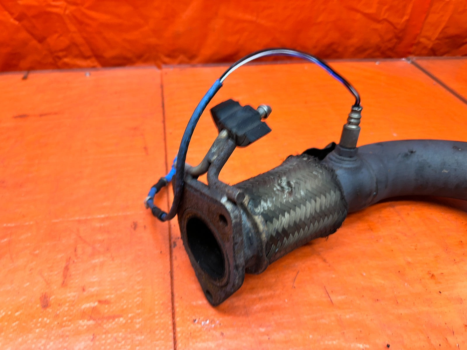 04-05 ACURA TSX 2.4L EXHAUST DOWNPIPE FRONT FLEX PIPE ASSEMBLY OEM #33810