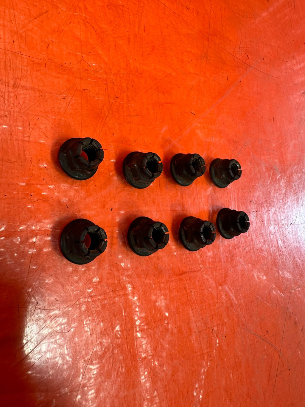 97 01 HONDA PRELUDE   H22 H22A H22A4 EXHAUST MANIFOLD BOLTS   OEM #2599