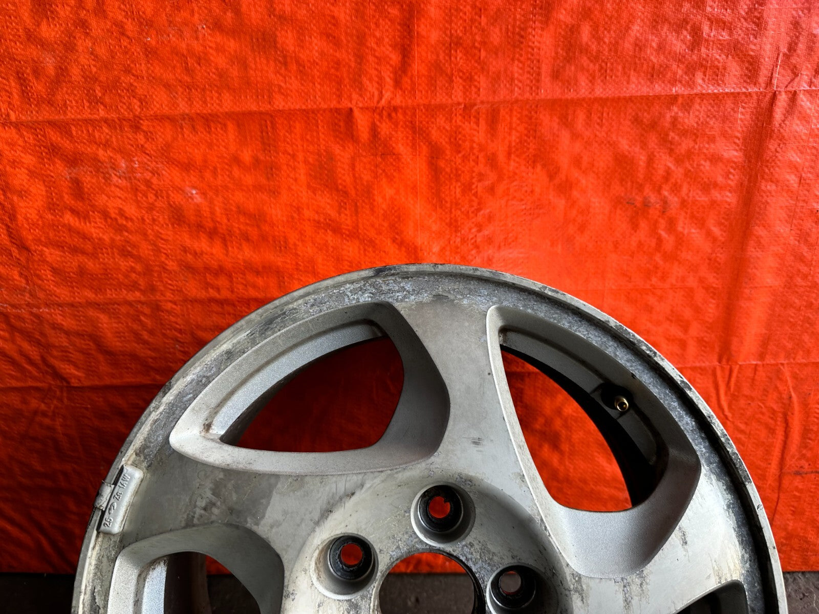 97 01 HONDA PRELUDE   INDIVIDUAL WHEEL RIM   16x6.5 OEM FACTORY #LUDE 24