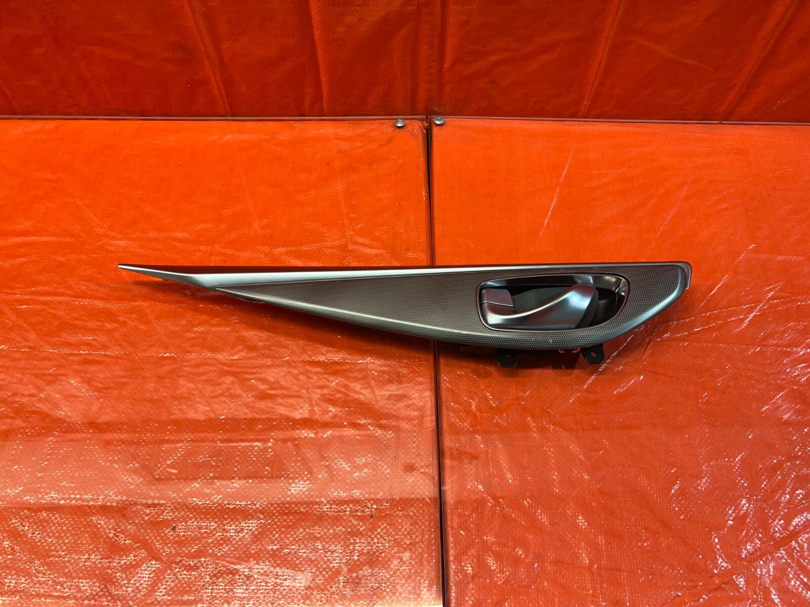 14 20 INFINITI Q50   DRIVER LEFT REAR DOOR PANEL TRIM INSERT W/ HANDLE   OEM #960
