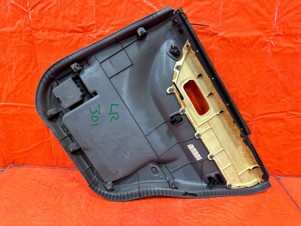 97 98 HONDA CR V CRV DRIVER LEFT REAR DOOR PANEL CARD INSERT LINING OEM 3018