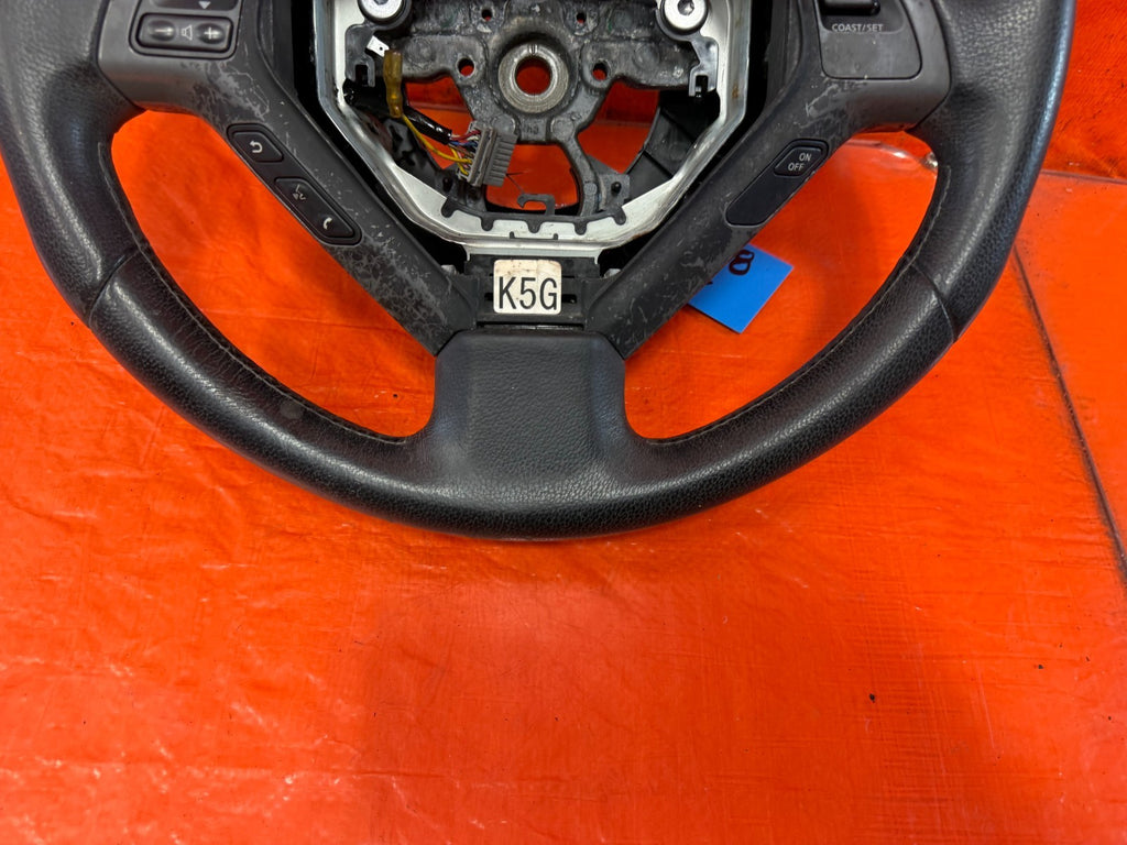 08 15 INFINITI G37 & Q60    2D COUPE  STEERING WHEEL   OEM #3281