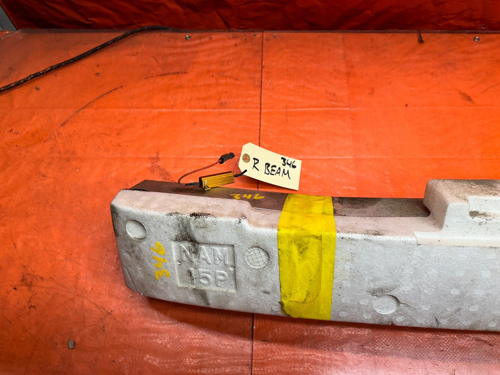 03-08 NISSAN 350Z REAR BUMPER CRASH BEAM REINFORCEMENT ENERGY ABSORBER #3464