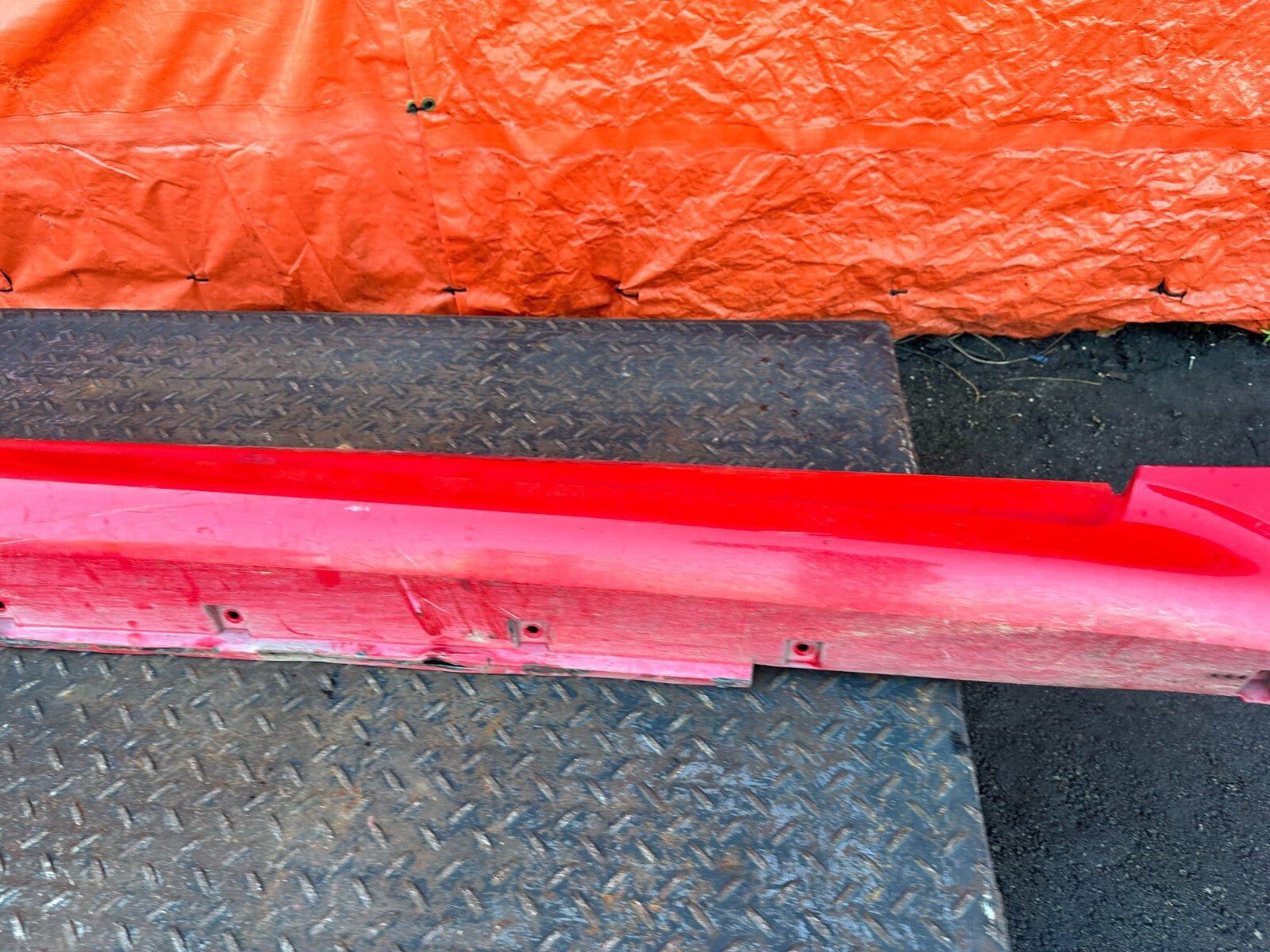 09 13 INFINITI G37 CONVERTIBLE   RIGHT SIDE SKIRT ROCKER MOLDING OEM #2785