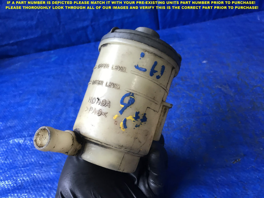 OEM 1998 1999 2000 2001 2002 HONDA ACCORD POWER STEERING RESERVOIR TANK      2