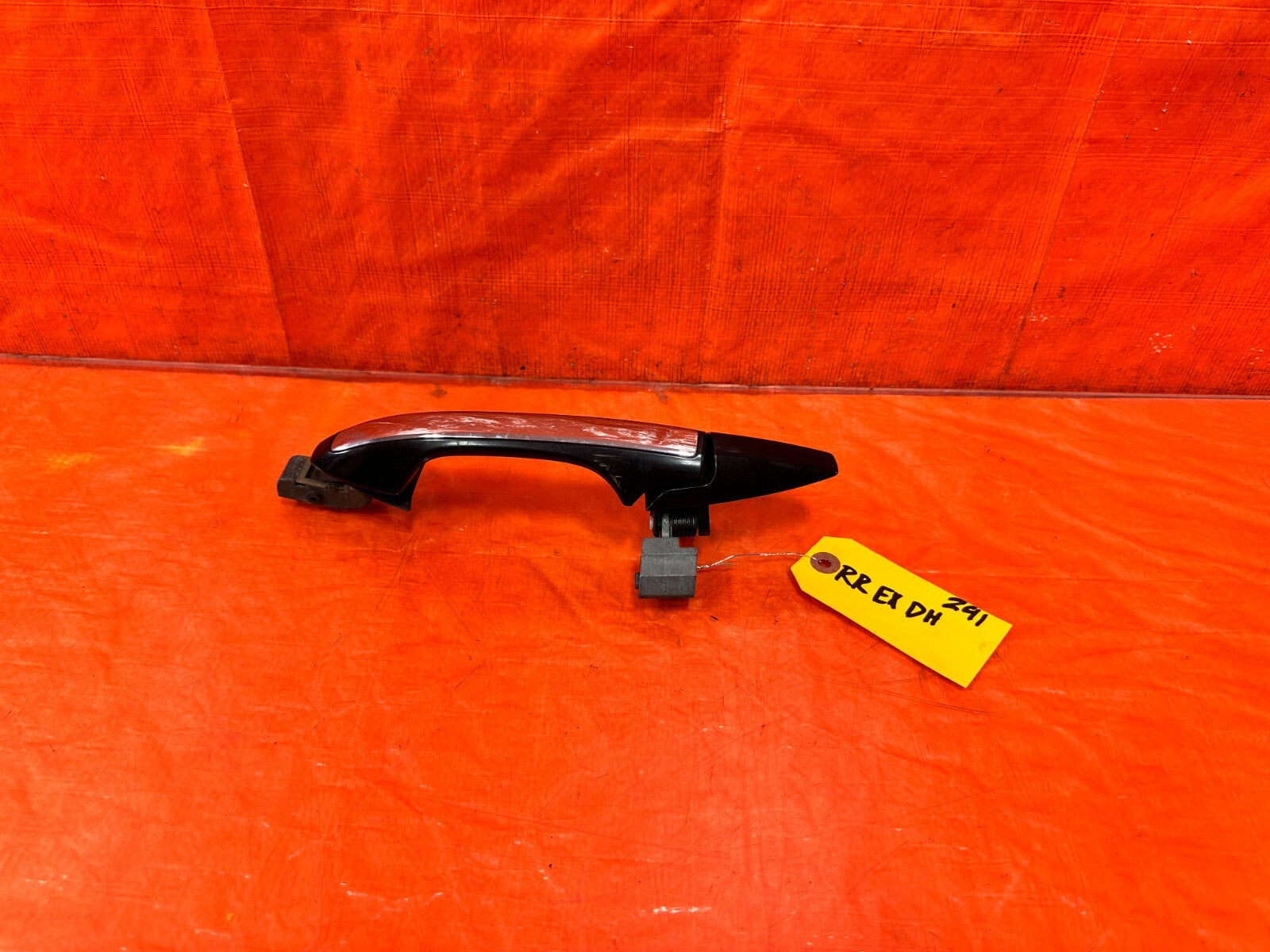 04 08 ACURA TSX   PASSENGER RIGHT REAR   EXTERIOR DOOR HANDLE BLACK OEM #2910