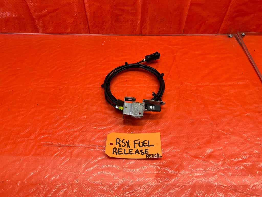 02 06 ACURA RSX BASE & TYPE S   GAS FUEL LID RELEASE CABLE W/ LEVER   OEM #1490