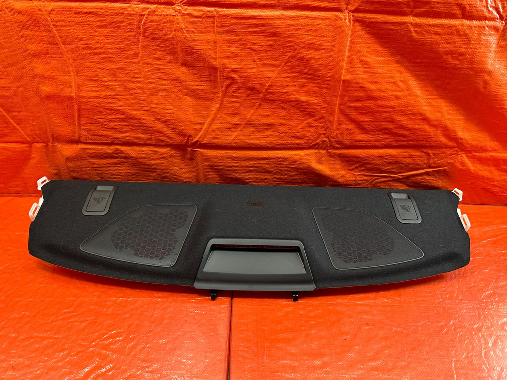 17 20 INFINITI Q60   REAR UPPER TRUNK TRIM / SPEAKER COVER   OEM FACTORY #2004
