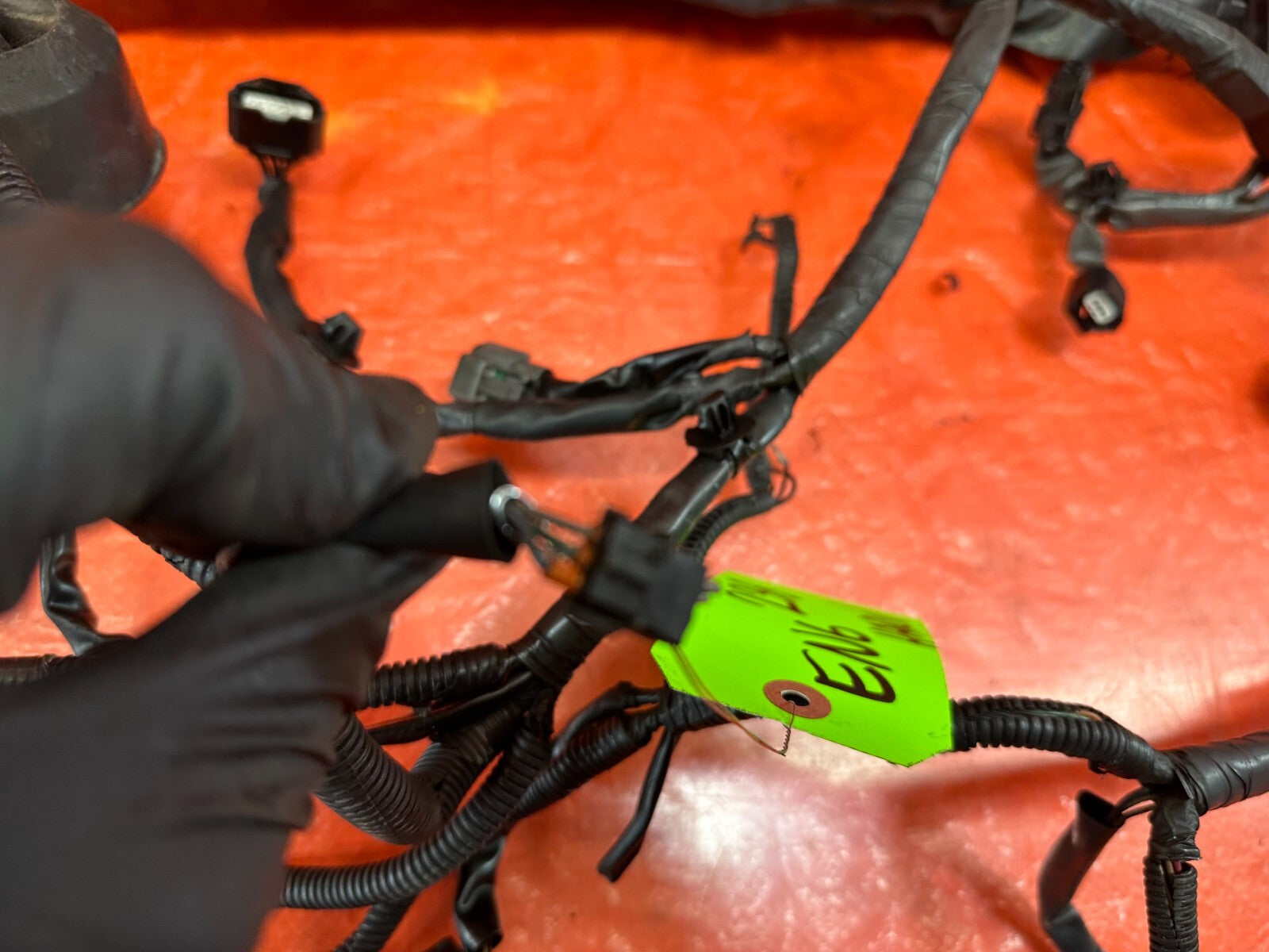 2012 INFINITI G37 SEDAN AUTOMATIC ENGINE MOTOR WIRE HARNESS WIRING LOOM OEM 23810