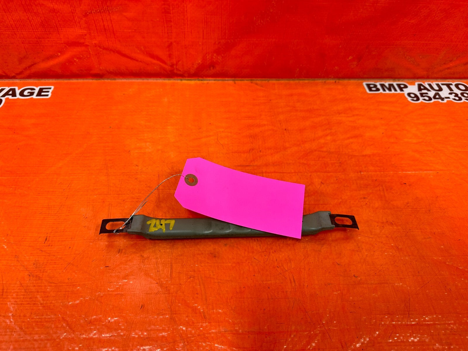 94 01 ACURA INTEGRA   INTERIOR GRAB RAIL HANDLE   GRAY COLOR   OEM FACTORY #2473