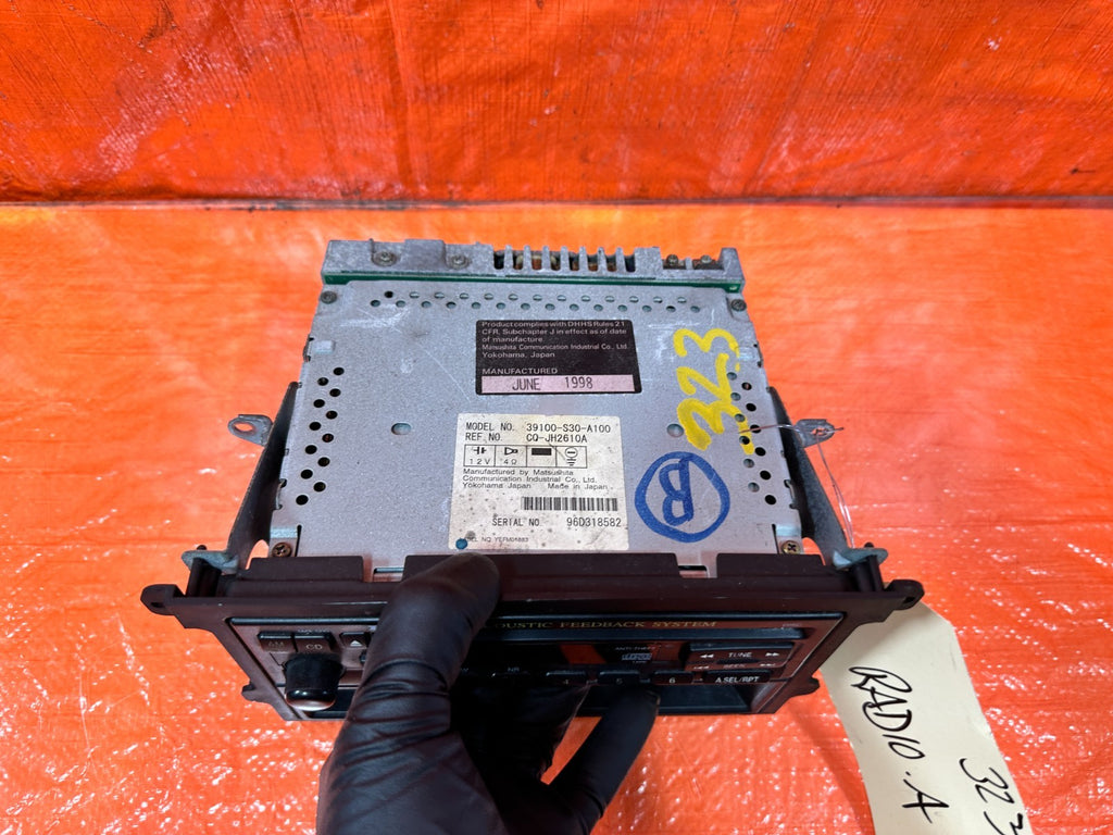 97 01 HONDA PRELUDE   AM FM RADIO STEREO CD PLAYER   OEM FACTORY #3235