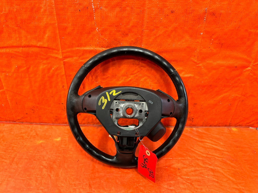 04 05 ACURA TSX   STEERING WHEEL   BLACK LEATHER WRAP   OEM FACTORY #3122