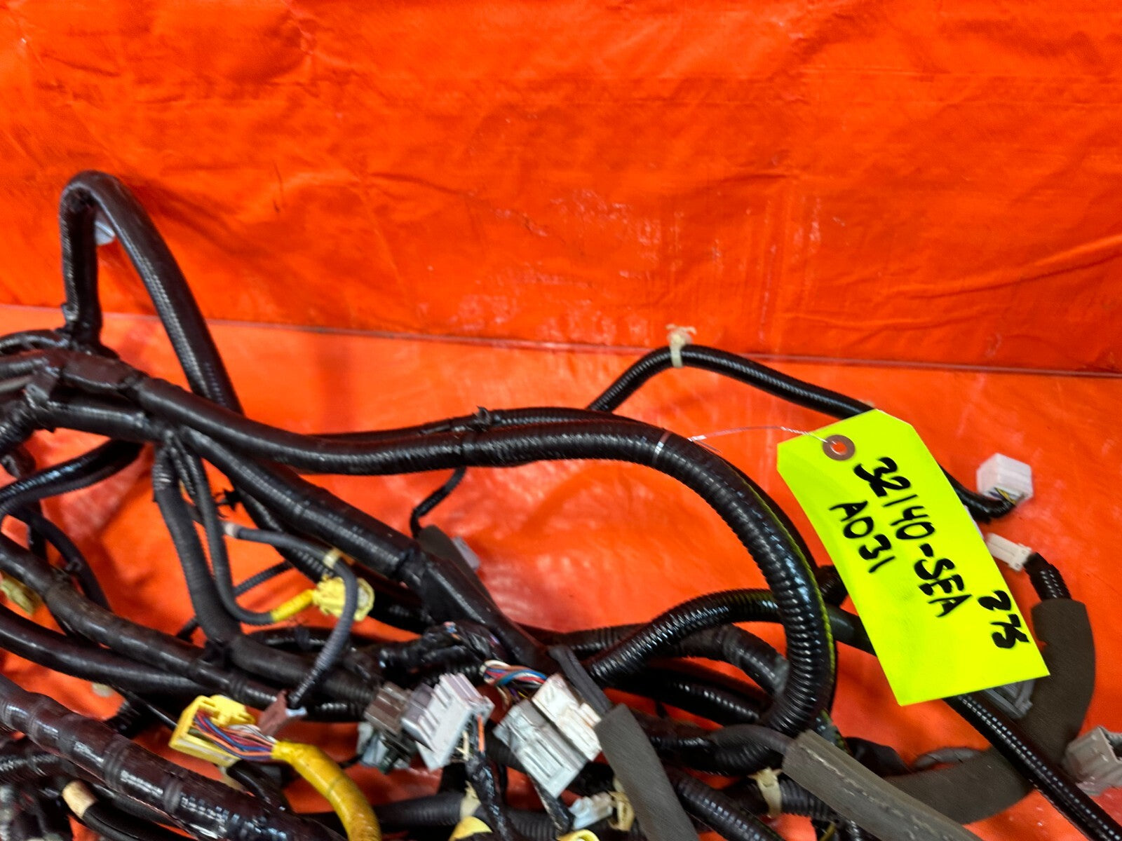 2006 06 ACURA TSX   INTERIOR FLOOR WIRING HARNESS WIRE LOOM   OEM OE #2756