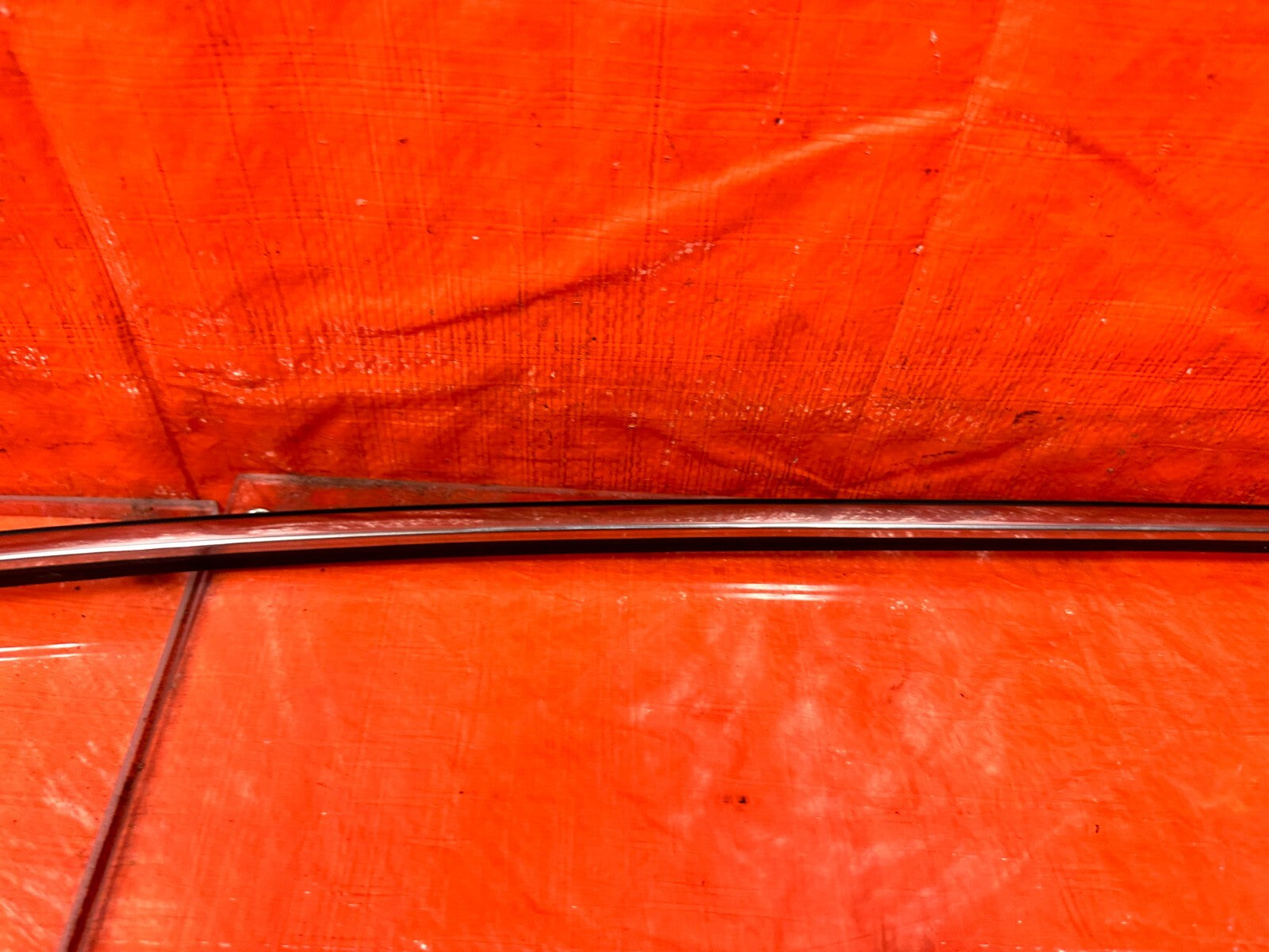 96 00 HONDA CIVIC SEDAN 4D   PASSENGER RIGHT CHROME UPPER WINDOW GLASS TRIM OEM9