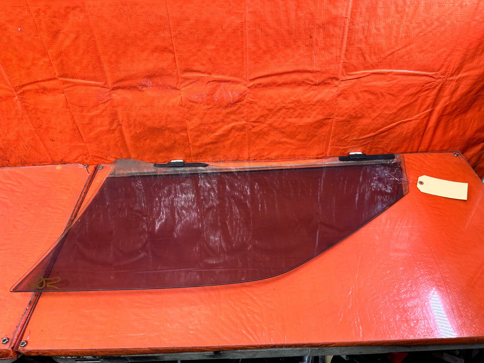 90 91 HONDA CIVIC HATCHBACK   PASSENGER RIGHT FRONT DOOR GLASS WINDOW OEM 32510