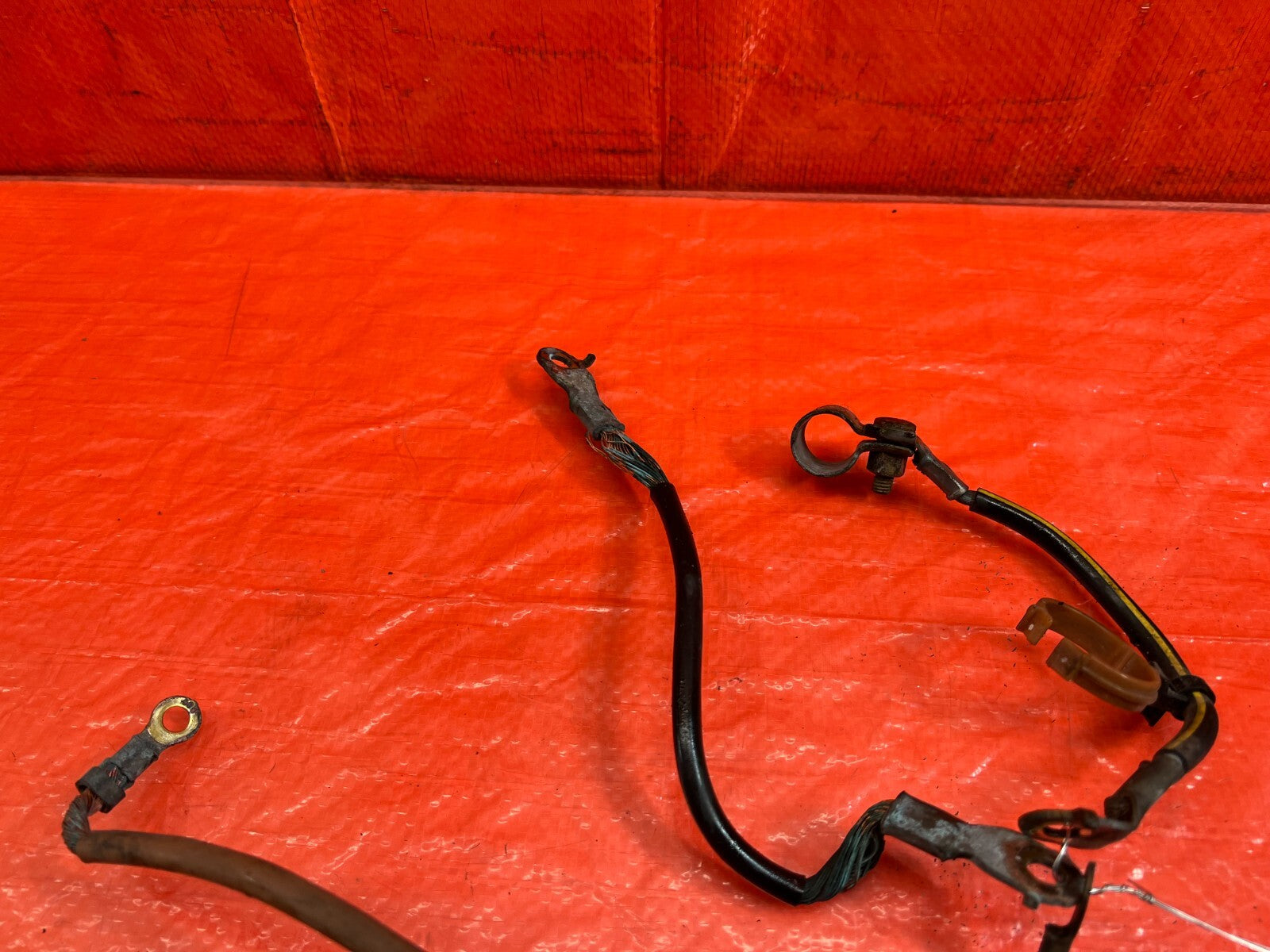 96 01 ACURA INTEGRA   TRANSMISSION VALVE COVER BATTERY GROUND HARNESS OE OEM 1785