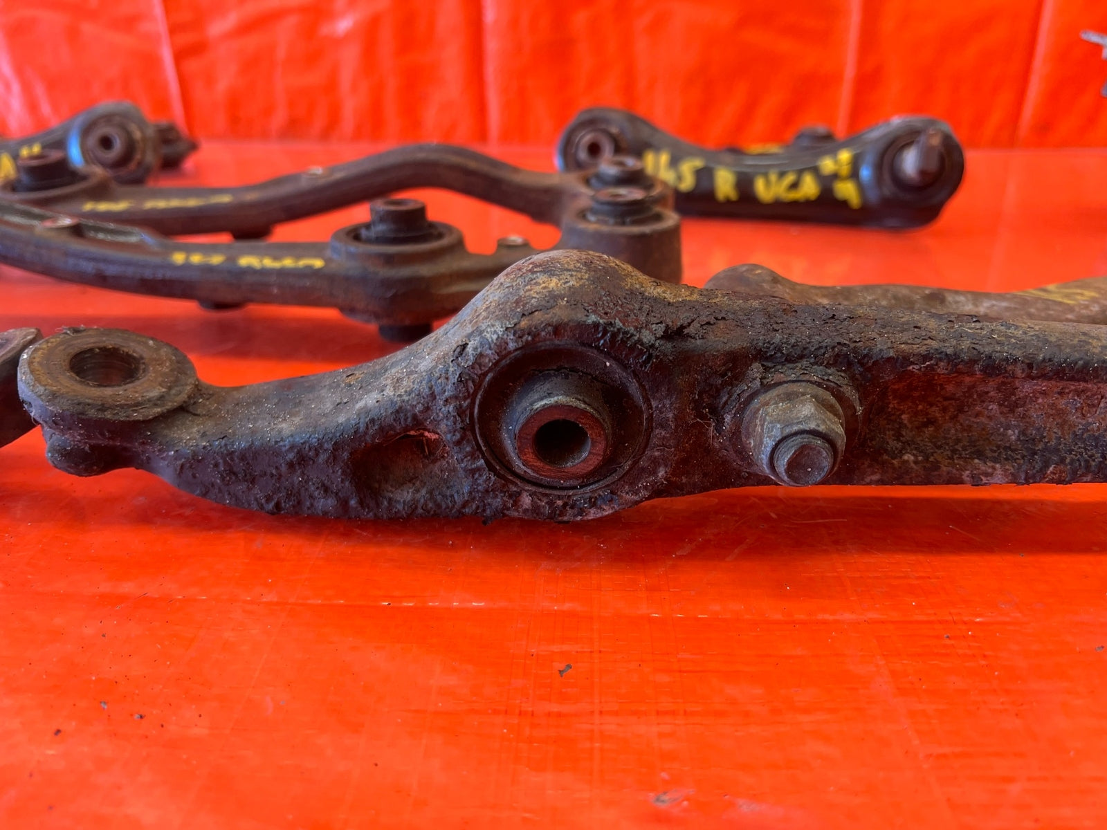 94 01 ACURA INTEGRA FULL CONTROL ARM SET UPPER LOWER FRONT REAR LEFT RIGHT ARMS15