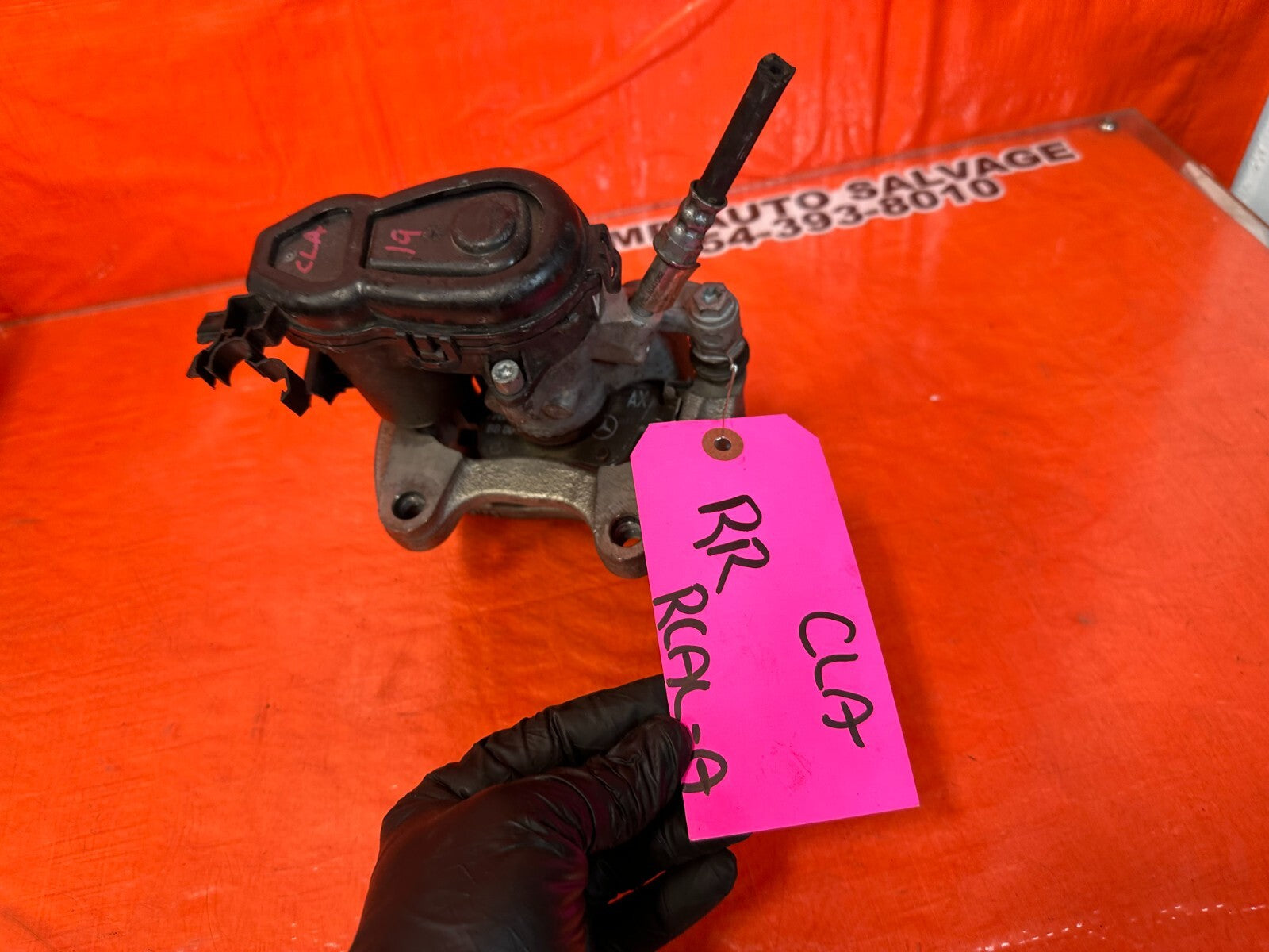 14 19 MERCEDES BENZ CLA 250   FWD   PASSENGER RIGHT REAR BRAKE CALIPER   OEM 16