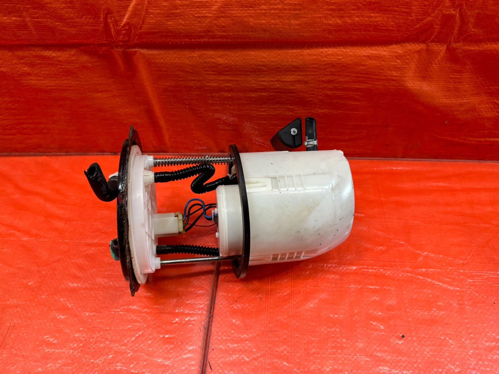 08 15 LANCER EVOLUTION X EVO 10 GASOLINE GAS FUEL PUMP SENDING UNIT HOUSING #2179