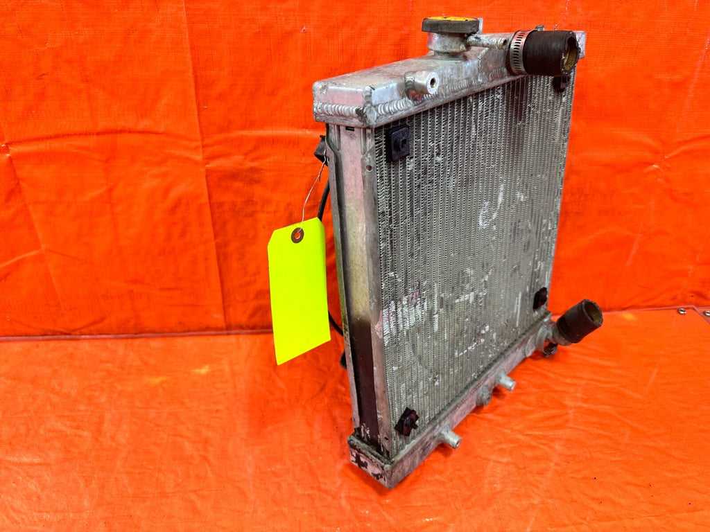 88 91 HONDA CRX   1/2 STYLE   KOYO ALUMINUM RADIATOR W/ PERMA COOL FAN   #27716