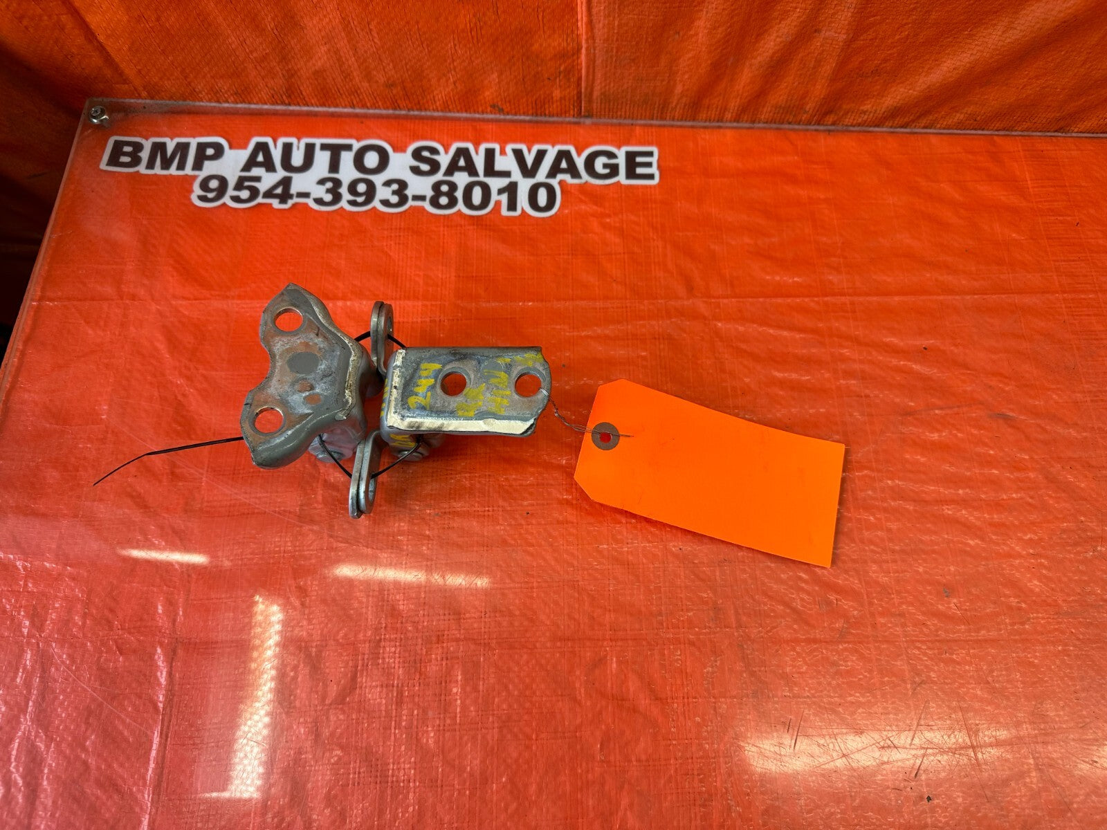 07 12 LEXUS ES350   PASSENGER RIGHT REAR DOOR HINGE SET UPPER LOWER   OEM #2448