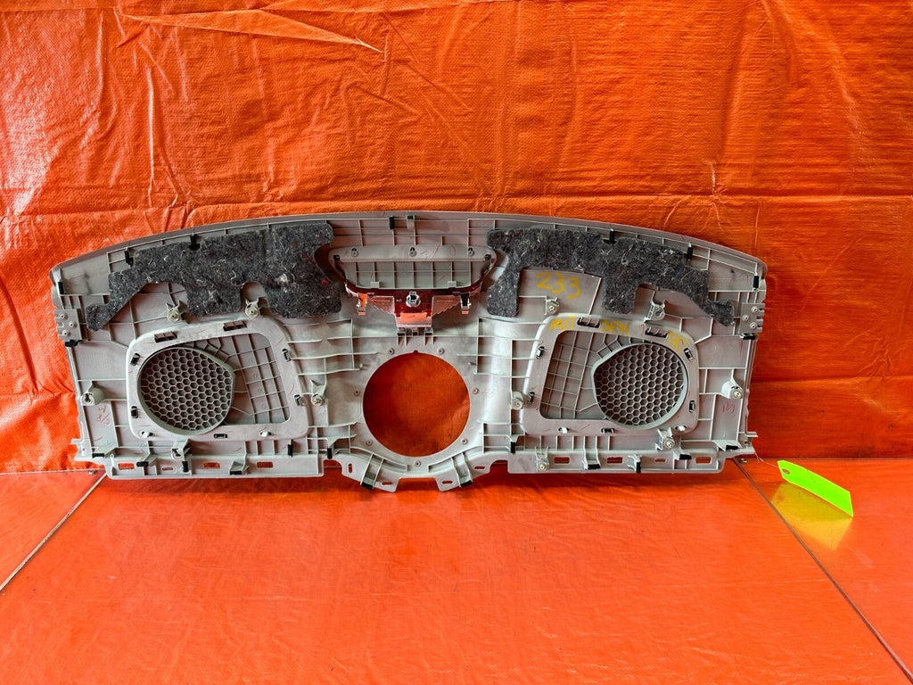 09 14 ACURA TSX   REAR UPPER TRUNK TRIM / SPEAKER COVER   GRAY COLOR   OEM #2337